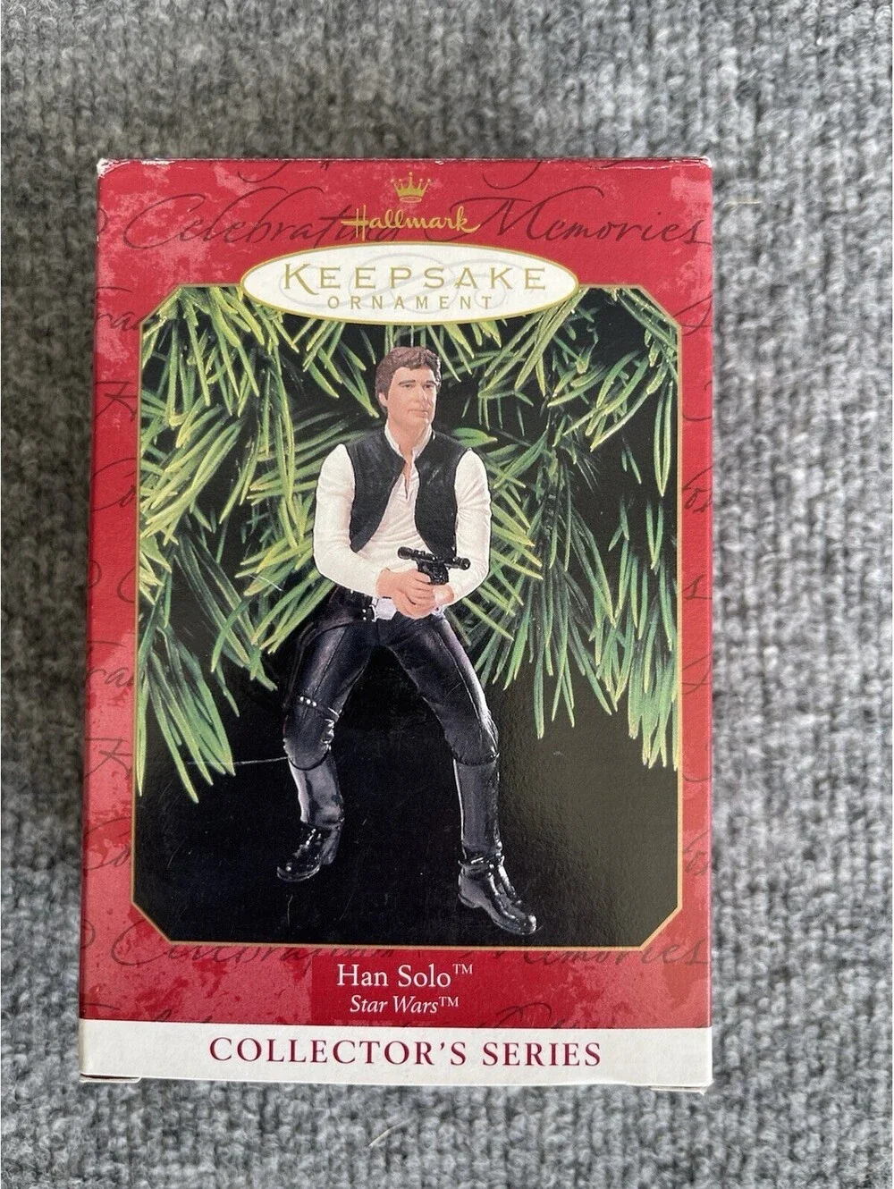 Hallmark 1999 Han Solo Star Wars Keepsake Ornament Collector’s Series Boxed